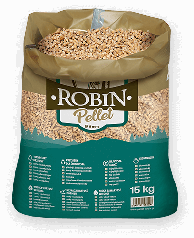 worek pelletu opałowego Robin do kupienia w Kutnie lub sklepie internetowym